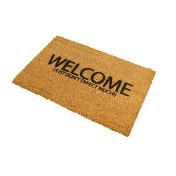Welcome, Don't Expect Much Doormat