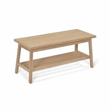 Hambledon  Hallway Bench 100cm, Natural