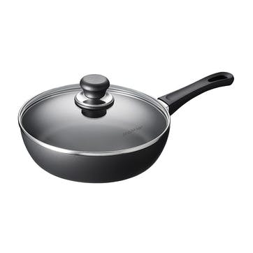 Saute pan with lid, 28cm, Scanpan, Classic Induction