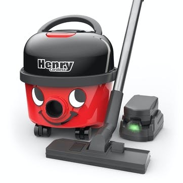 Henry Cordless Vacuum Cleaner; Red