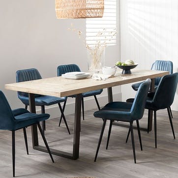 Marca Dining Table, Acacia Wood