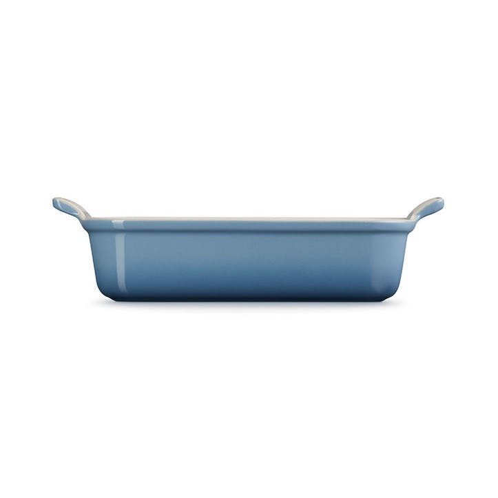 Stoneware Heritage Rectangular Dish 32cm, Chambray