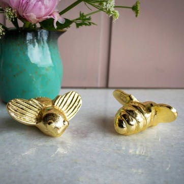 Bee Cruet Set, Gold