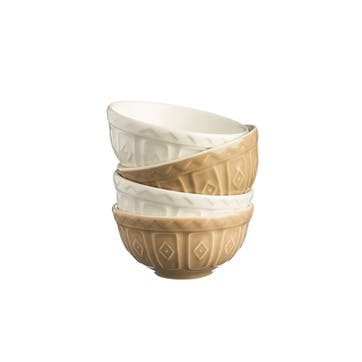 Cane Preparation Bowls, Set of 4