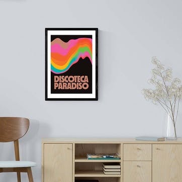 Limbo and Ginger Discoteca Paradiso Print, Multi