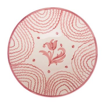 Flor Serving Bowl D31cm, Pink