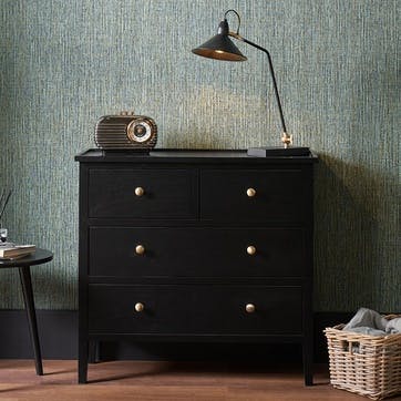 Chelmsford Chest of Drawers , Satin Black