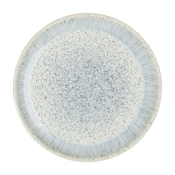 Halo Speckle Coupe Dinner Plate, 26cm, Blue