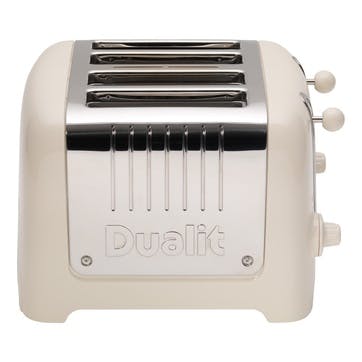 Lite Toaster - 4 Slot; Canvas White