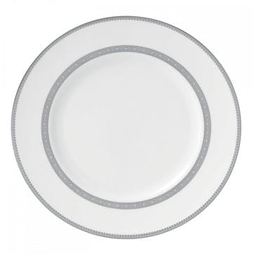Lace Platinum Dinner Plate