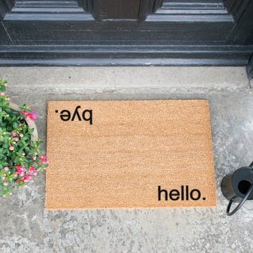 Hello, Bye Doormat