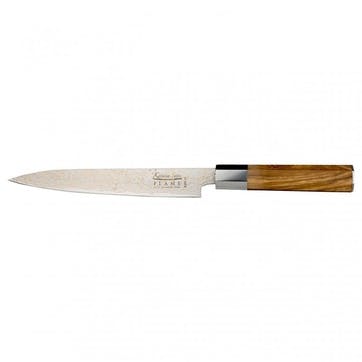 Flame Carving Knife 20cm, Olive Wood