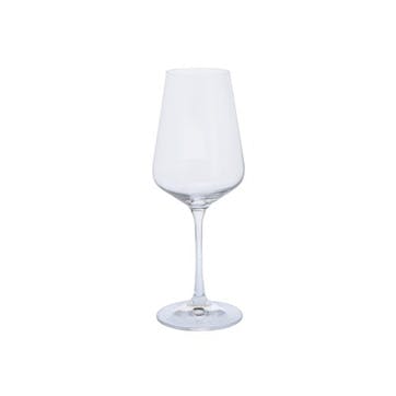 Cheers Set of 4 White Wine Glasses, 350ml, Clear