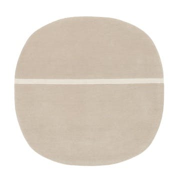 Oona Rug L140 x W140cm, Sand