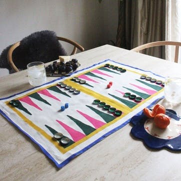 Backgammon Teatowel 50 x 70 cm