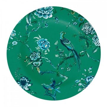 Chinoiserie Dinner Plate, Green