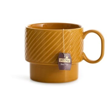 Coffee & More, Tea Mug, 400ml, Yellow