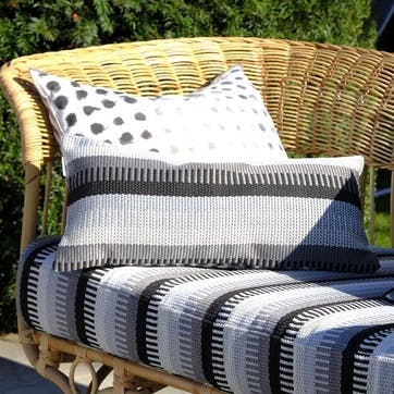 Samarinda Indoor/Outdoor Cushion H60 x W30cm, Noir