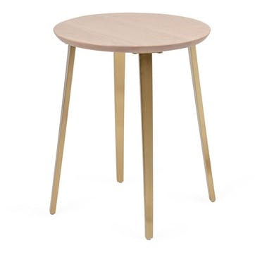 Crawford Side Table H52 x W42cm, Light Oak