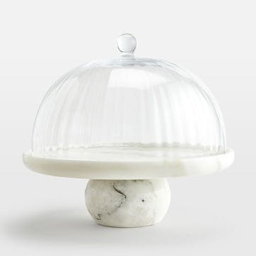 Hermine Cake Stand, Marble