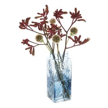 Marguerite Tall Vase 21cm, Ink Blue