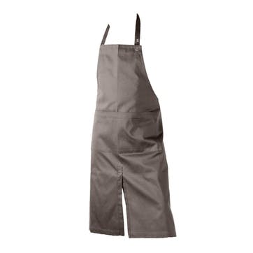 Twill Apron With Pocket 80 x 95cm, Clay