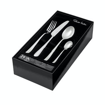 Kingham Bright 24 Piece Cutlery Set