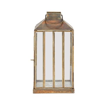 Nampo Lantern H28cm, Aged Antique