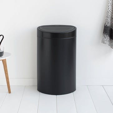 Touch Bin, 40L, Matt Black