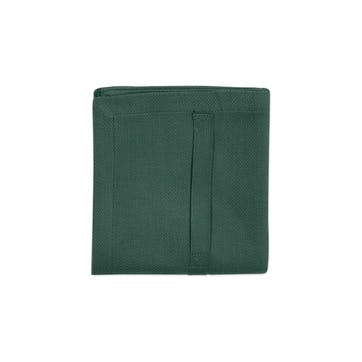 Herringbone Kitchen Towel 53 x 86cm, Dark Green