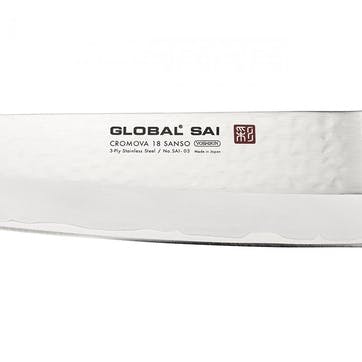 Sai Santoku Knife 19cm, Silver