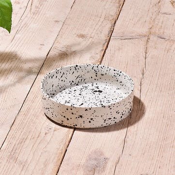 Ama Ceramic Pet Bowl D15cm, Splatter