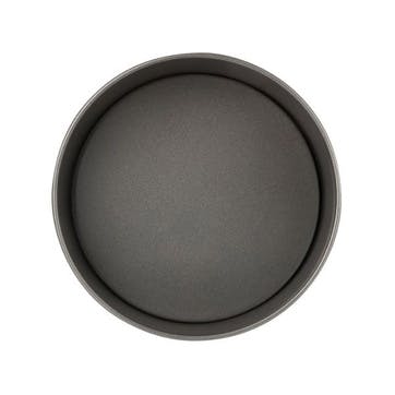 Loose Base Round Cake Pan, 20cm, Grey