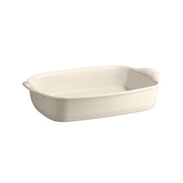 Ceramic Rectangular Oven Dish, 36.5cm, Clay