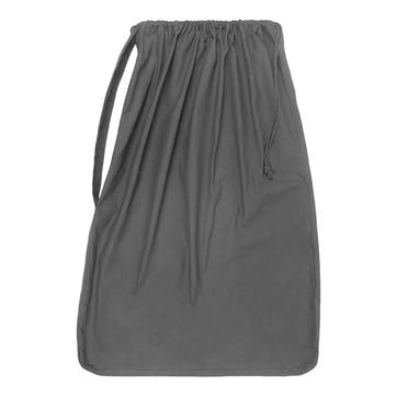 Panama Laundry And Storage Bag, H100 x W70cm, Dark Grey