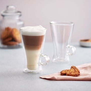 Duo Grande Latte Macchiato Glass Set 320ml