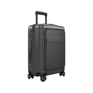 M5 Smart Cabin Suitcase H55 x W20 x L40cm, Glossy Graphite