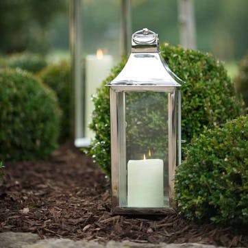 Tonto Lantern H50cm, Silver