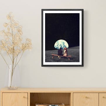 Frank Moth, To Live There Framed Art Print