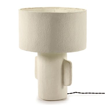 Earth Table Lamp H47.5cm, White