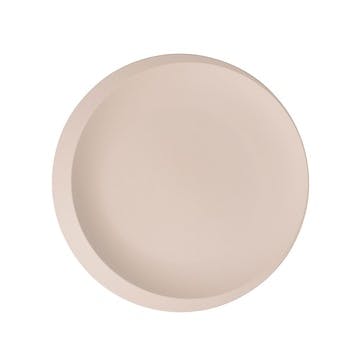 New Moon Tray D37cm, Beige