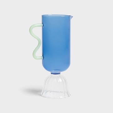 Tulip Carafe 700ml, blue