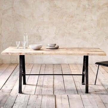 Kiama Dining Table H76 x L220 x W90cm, Mango Wood