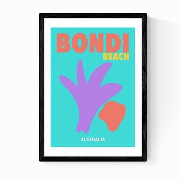 Mother & Sun Studio Bondi Beach Print, Blue