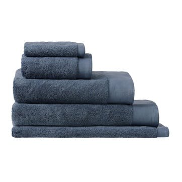 Luxury Retreat Smokey Blue Bath Towel
