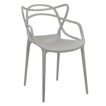 Masters Dining Chair, Grey