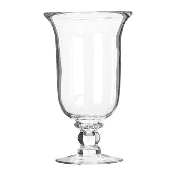 Glass Hurricane Lamp, Small