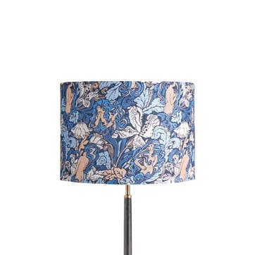 Sanderson's Drum Lampshade D35cm, Opal and Lily Forbidden Fruit