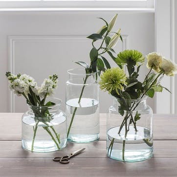 Broadwell Vase H19cm, Clear