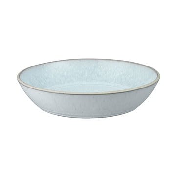 Kiln Green Pasta Bowl, D22cm